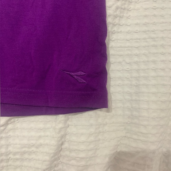 Diadora Athletic Tee - Purple XS - Picture 4 of 6